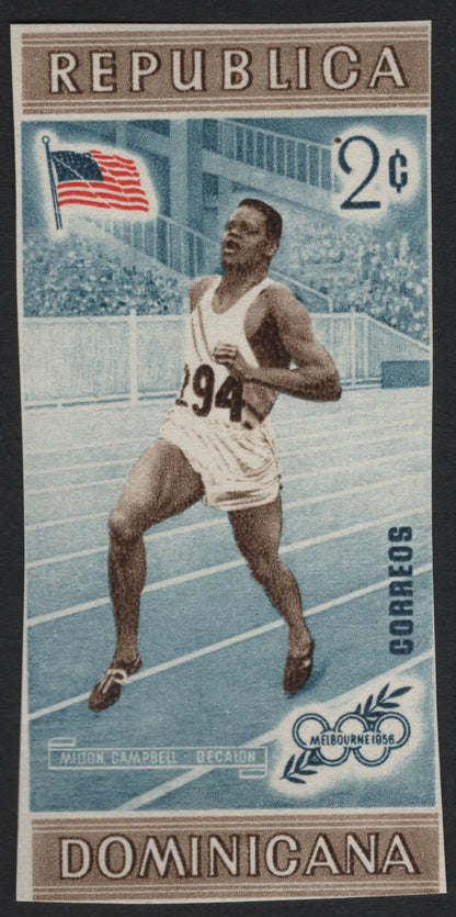 SCG5174 - Dominican Republic 1956 Melbourne Olympics Commemorative Set