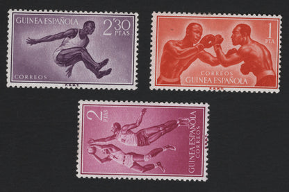 SCG5179 - Spanish Guinea 1960s Sports Series – Boxing, Basketball & Long Jump