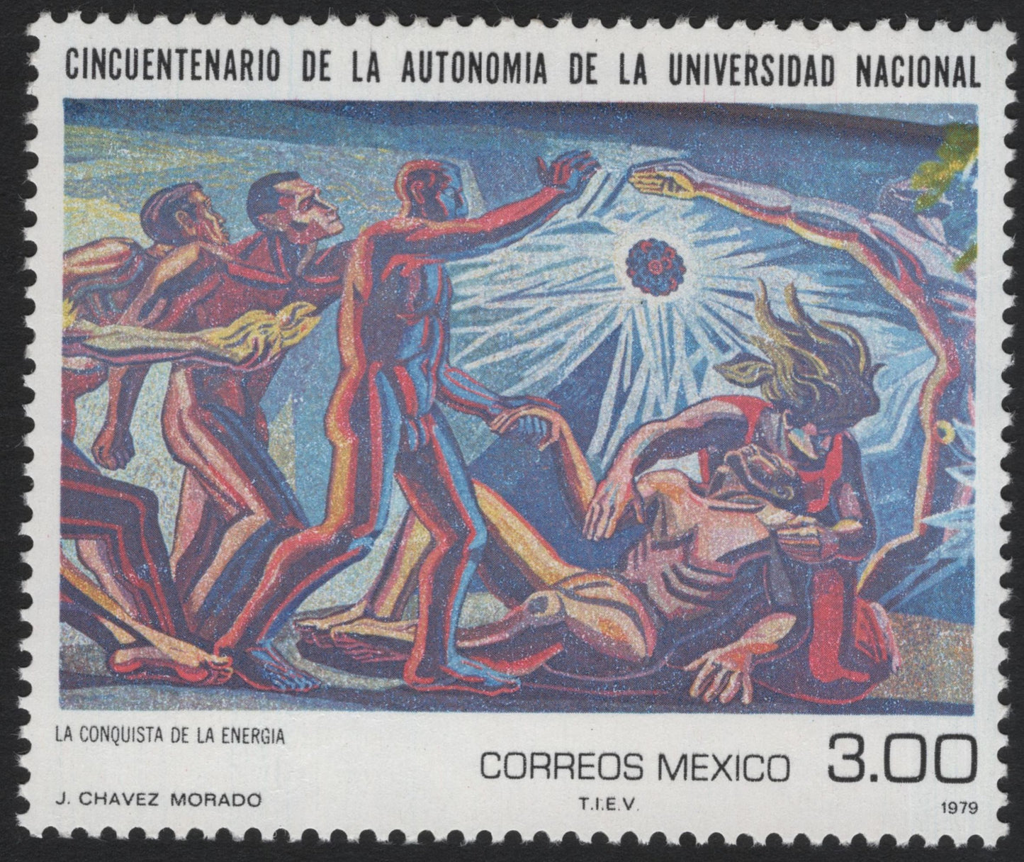 SCG5183 - Mexico 1979 – 50th Anniversary of University Autonomy (Murals by Chávez Morado & Siqueiros)