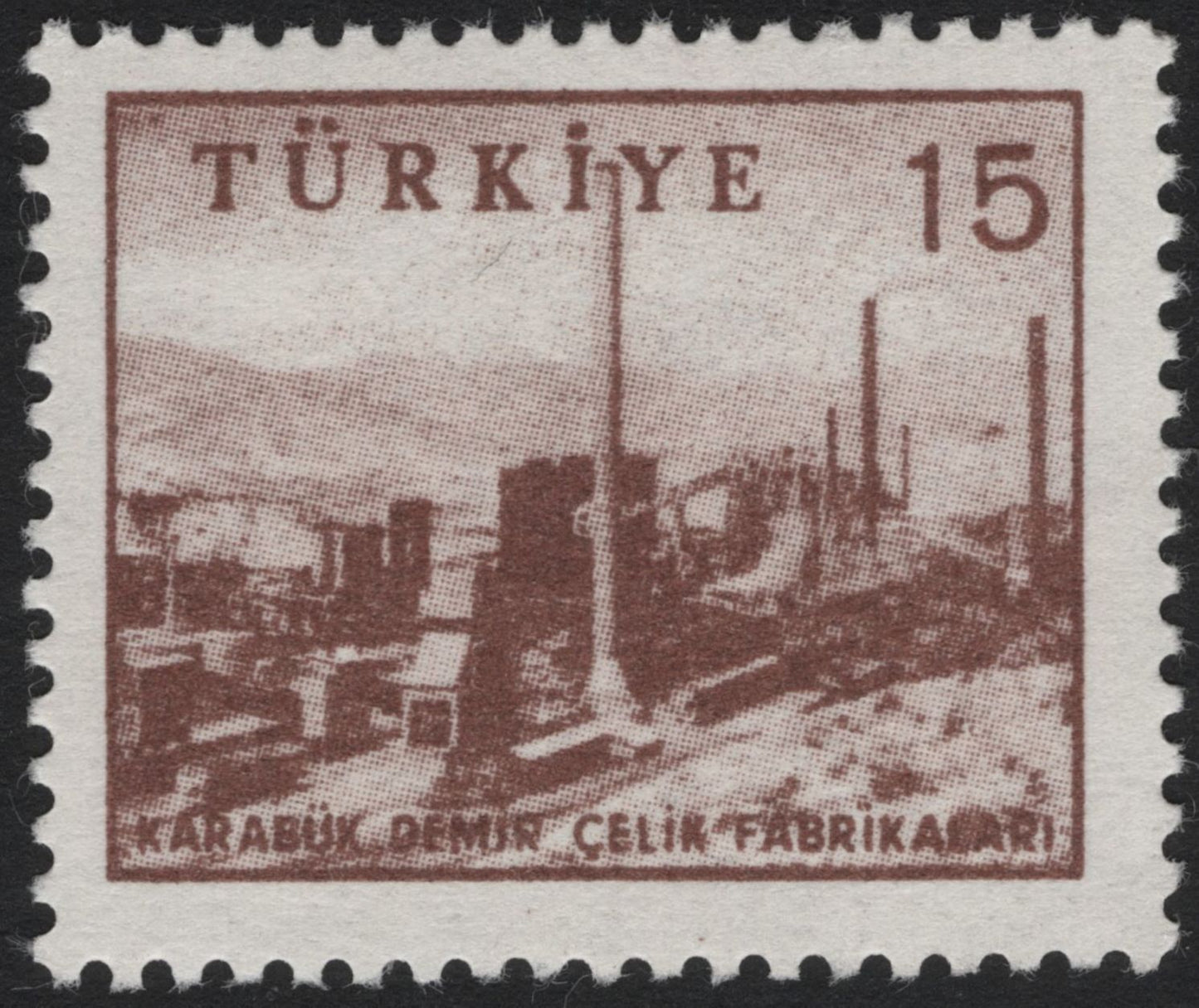 SCG5186 - Turkey – Industrial and Agricultural Development Definitives (Karabük, Ankara, Birecik, Agriculture)
