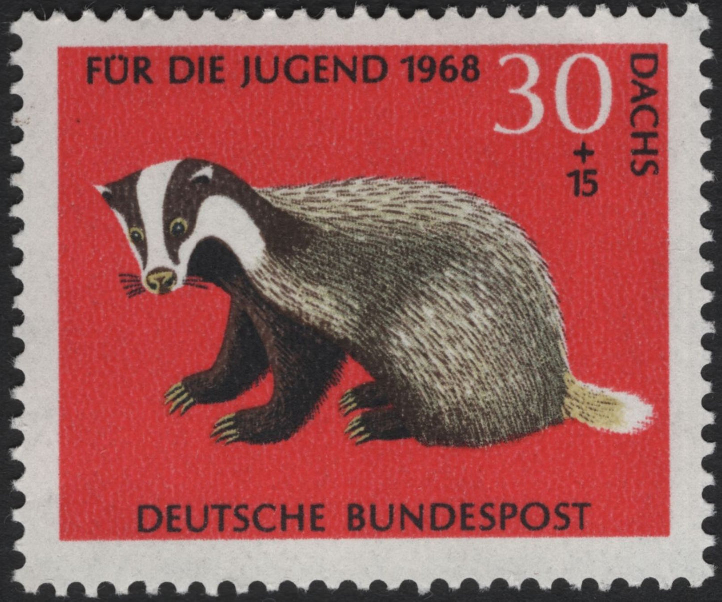 SCG5187 - Germany – Für die Jugend Semi-Postal Stamps (1968–1969, Animals)