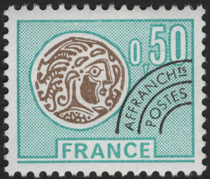 SCG5188 - France – Gaulish Coin Design Definitives (1960s–1970s)