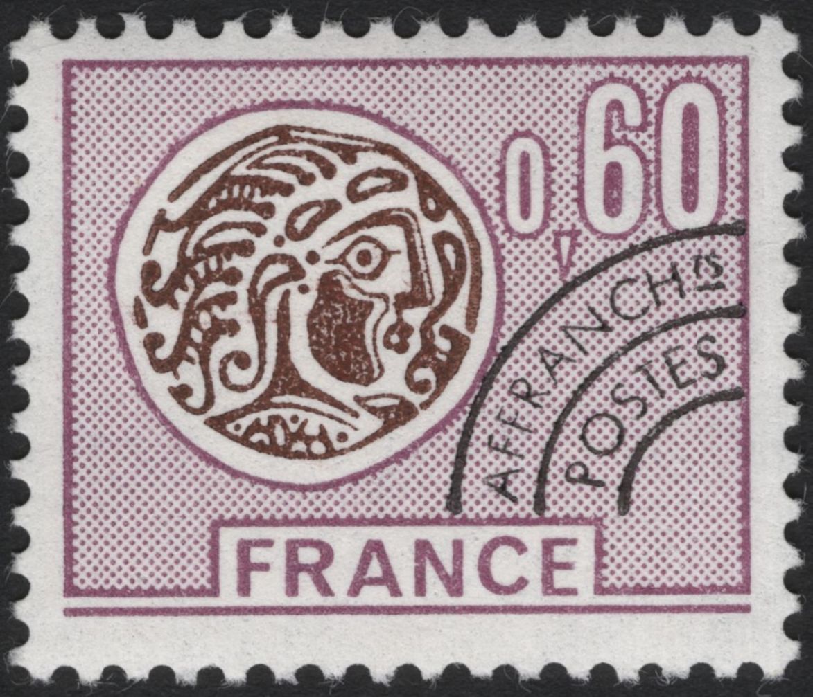 SCG5188 - France – Gaulish Coin Design Definitives (1960s–1970s)