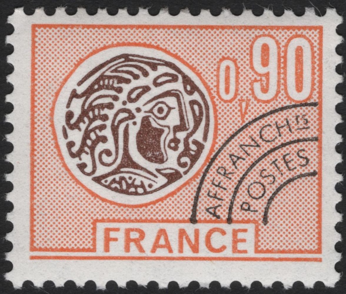 SCG5188 - France – Gaulish Coin Design Definitives (1960s–1970s)
