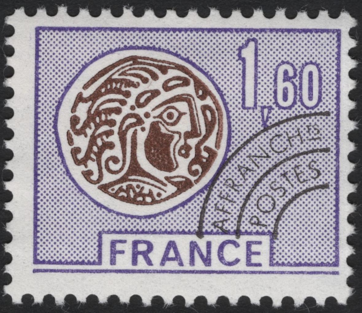 SCG5188 - France – Gaulish Coin Design Definitives (1960s–1970s)