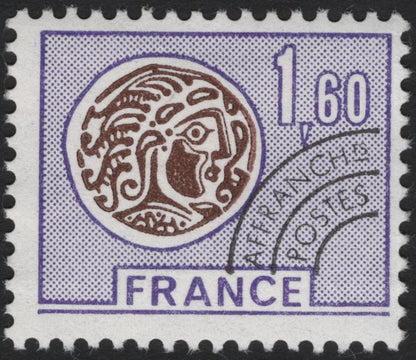 SCG5188 - France – Gaulish Coin Design Definitives (1960s–1970s)