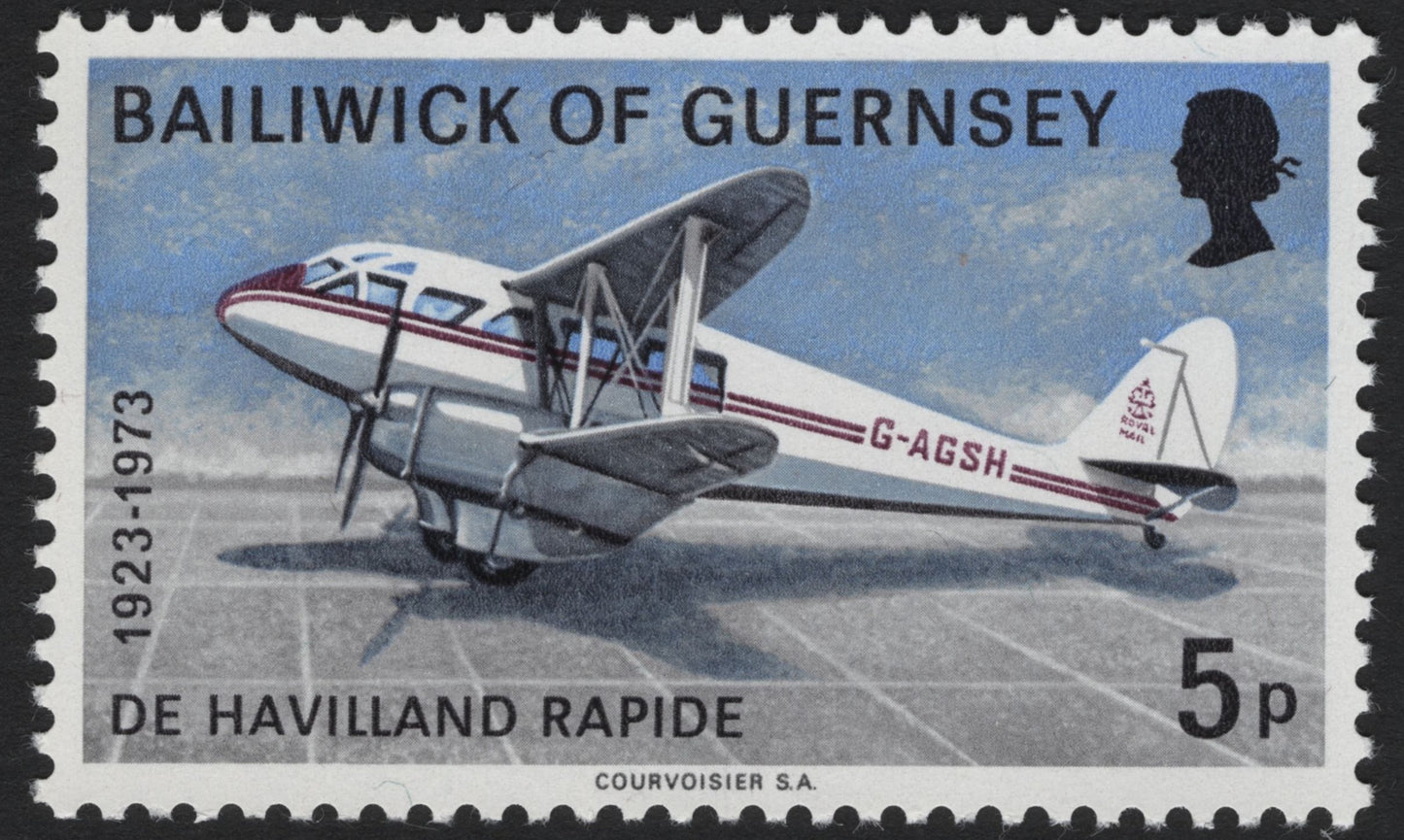 SCG5193 - Guernsey 1973 – 50th Anniversary of Commercial Aviation Set