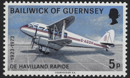 SCG5193 - Guernsey 1973 – 50th Anniversary of Commercial Aviation Set