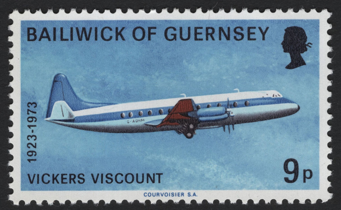 SCG5193 - Guernsey 1973 – 50th Anniversary of Commercial Aviation Set