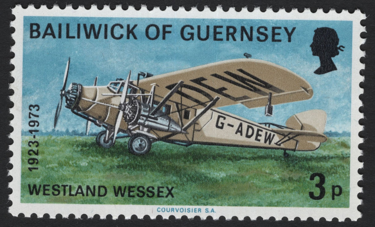 SCG5193 - Guernsey 1973 – 50th Anniversary of Commercial Aviation Set