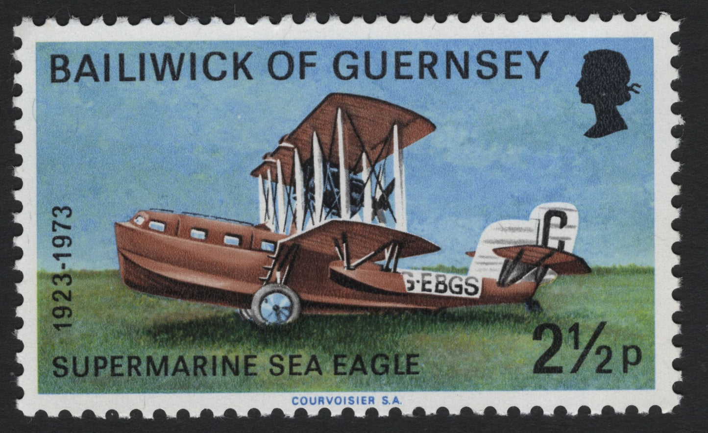SCG5193 - Guernsey 1973 – 50th Anniversary of Commercial Aviation Set