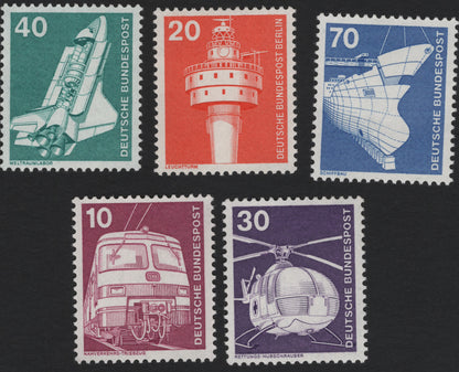 SCG5226 - Germany – 1975 "Industry and Technology" Definitives