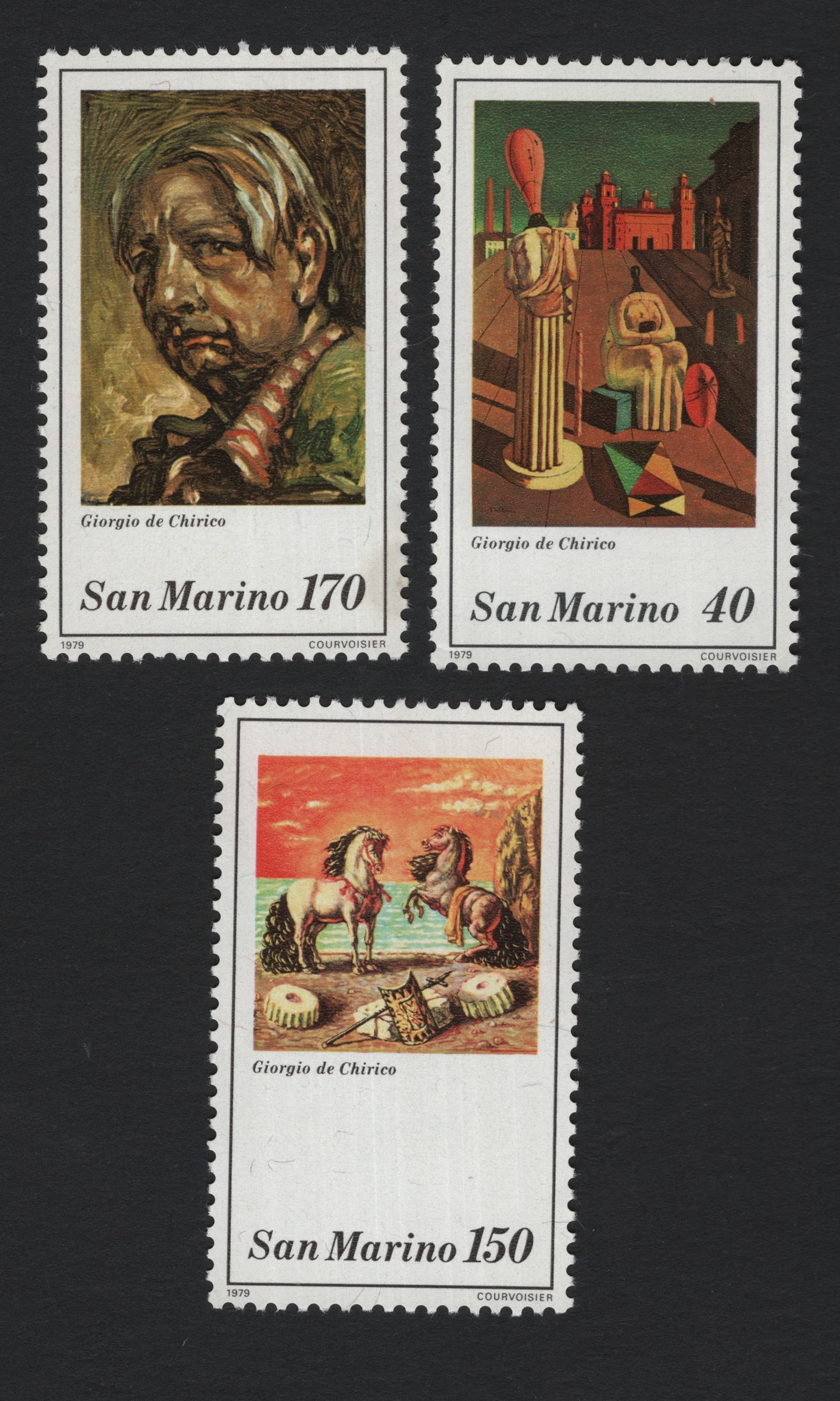 SCG5227 - San Marino 1979 – Giorgio de Chirico Commemorative Issue