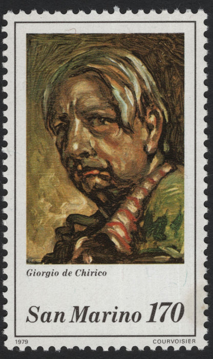 SCG5227 - San Marino 1979 – Giorgio de Chirico Commemorative Issue