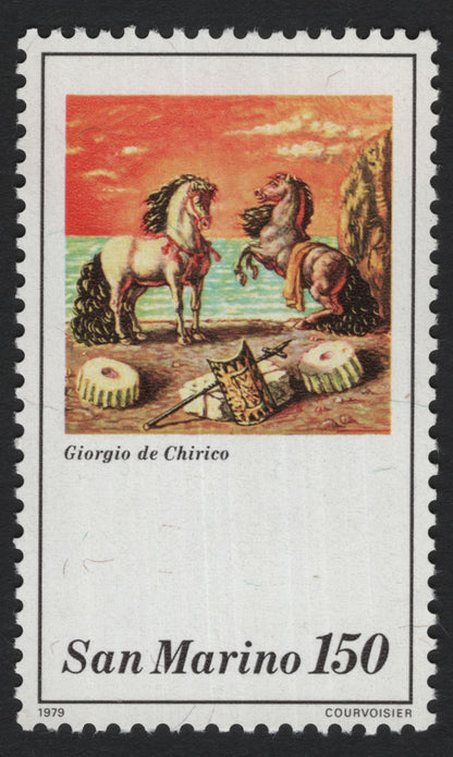 SCG5227 - San Marino 1979 – Giorgio de Chirico Commemorative Issue