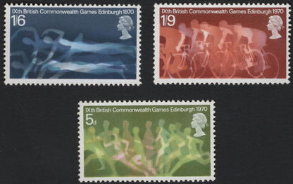 SCG5223 - Great Britain – 1970 IXth British Commonwealth Games, Edinburgh (Set of 3)