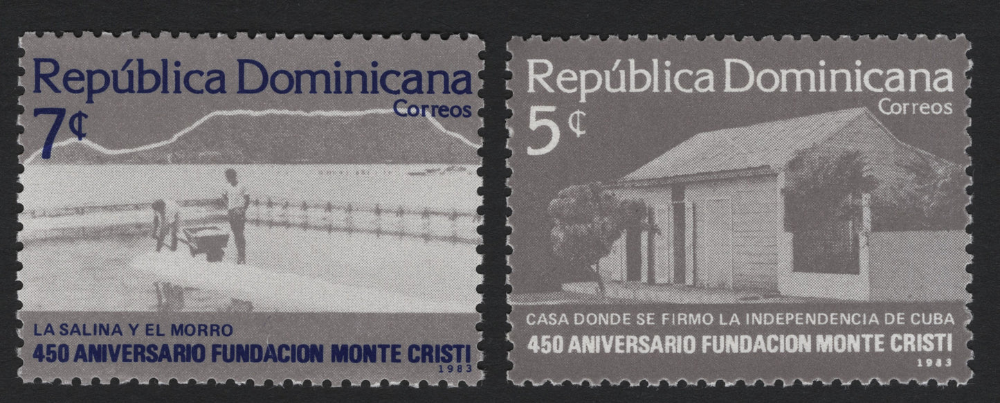 SCG5233 - Dominican Republic 1983 – 450th Anniversary of Monte Cristi Foundation
