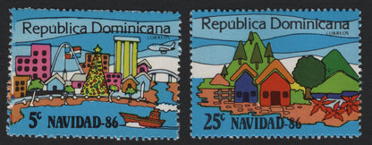SCG5234 - Dominican Republic – Christmas 1986 (Navidad ’86) Set