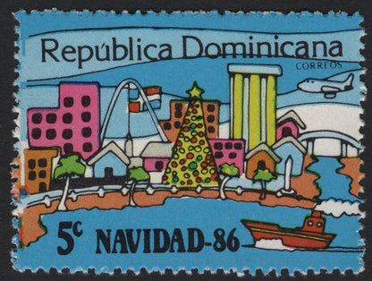 SCG5234 - Dominican Republic – Christmas 1986 (Navidad ’86) Set