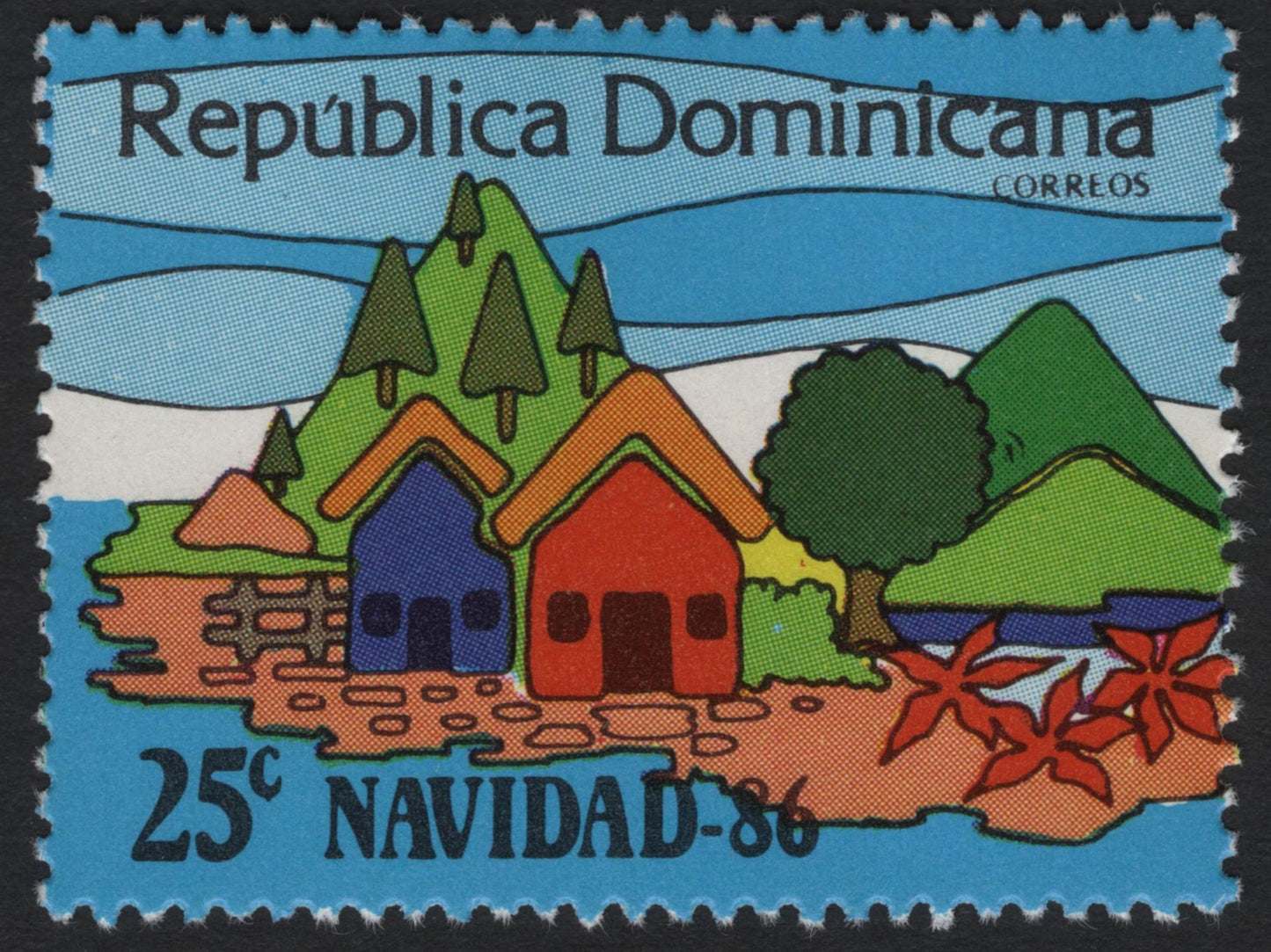 SCG5234 - Dominican Republic – Christmas 1986 (Navidad ’86) Set