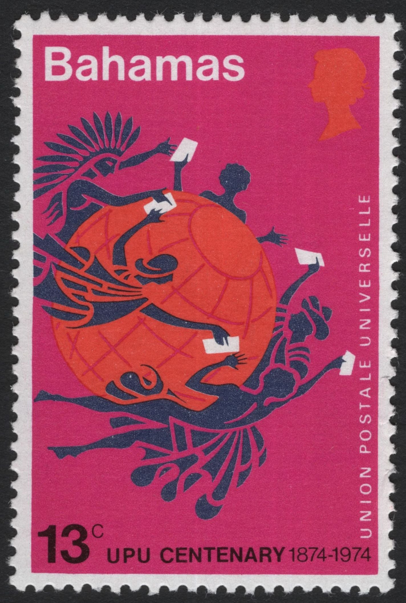 SCG5241 - Bahamas – UPU Centenary 1874–1974 (1974 Issue)