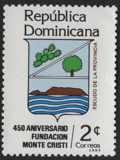 SCG5236 - Dominican Republic – 450th Anniversary of the Founding of Monte Cristi (1983)