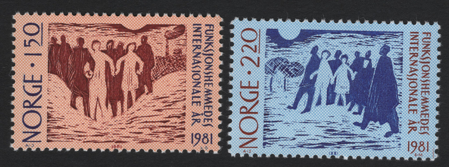 SCG5246 - Norway 1981 – International Year of Disabled Persons