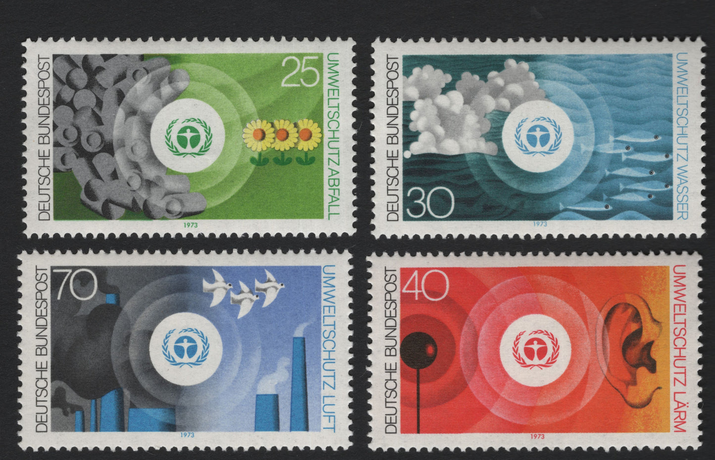 SCG5247 - Germany 1973 – Environmental Protection (Umweltschutz) Set