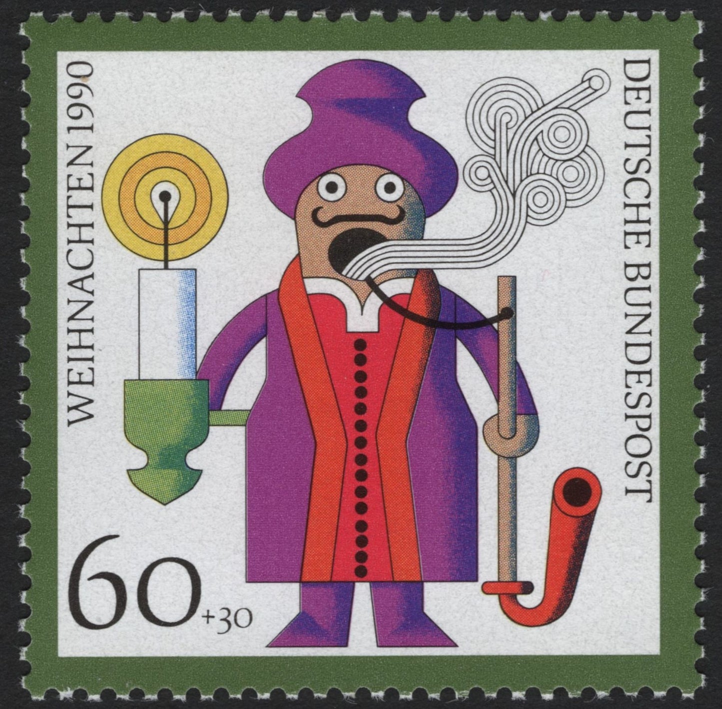 SCG5251 - Germany 1990 – Christmas Charity Stamps