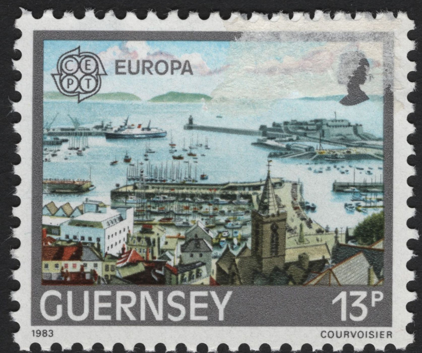 SCG5258 - Guernsey 1983 – Europa "Historic Harbours" Set