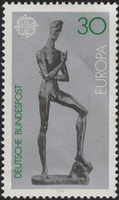 SCG5257 - Germany 1974 – Europa Stamps (Sculptures)