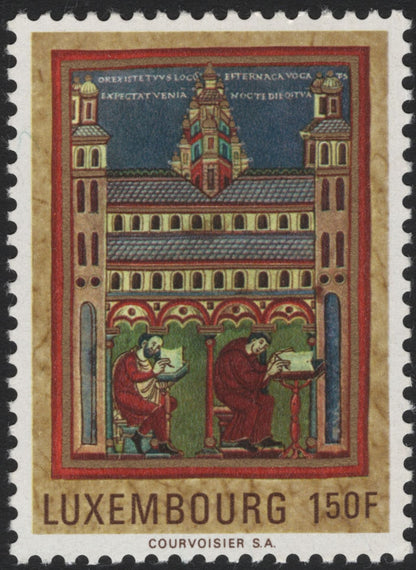 SCG5262 - Luxembourg 1973 – Medieval Manuscript Illustrations (Vineyard Scenes)