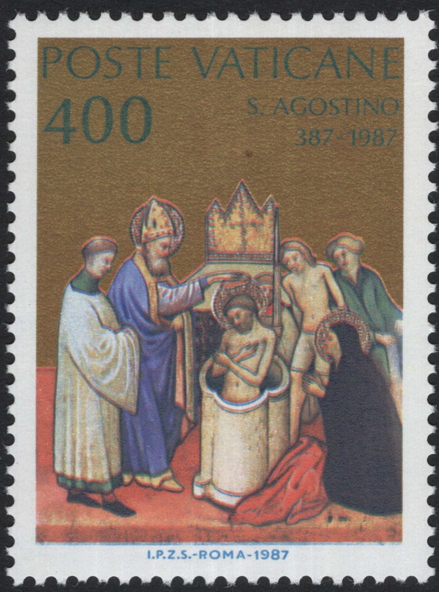 SCG5261 - Vatican City – 1987 St. Augustine Commemorative Set