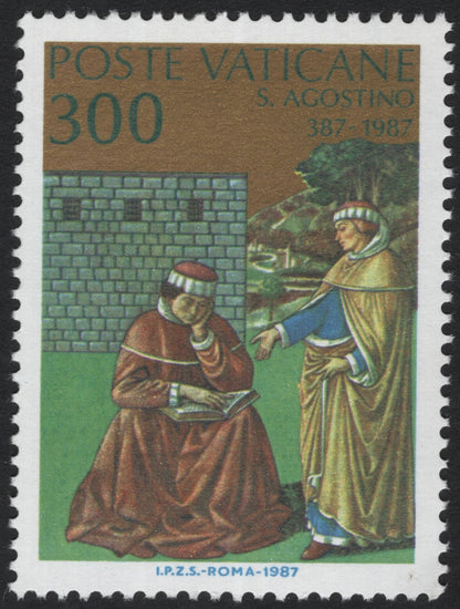 SCG5261 - Vatican City – 1987 St. Augustine Commemorative Set