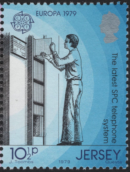 SCG5194 - Jersey 1979 Europa – Telephone Communication (Switchboard & SPC System)