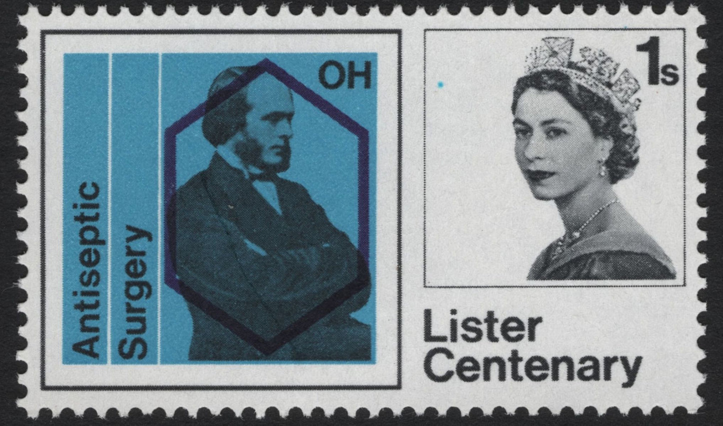 SCG5190 - Great Britain 1965 – Lister Centenary: Antiseptic Surgery (Set of 2)
