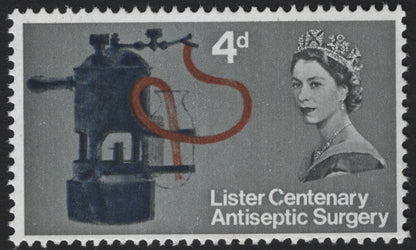 SCG5190 - Great Britain 1965 – Lister Centenary: Antiseptic Surgery (Set of 2)