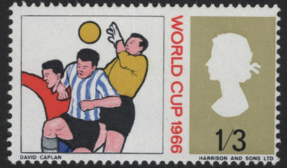 SCG5200 - Great Britain 1966 FIFA World Cup Stamps (6d & 1/3 Values)
