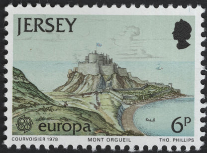 SCG5198 - Jersey 1978 Europa – Historic Forts and Castles (Set of 3)