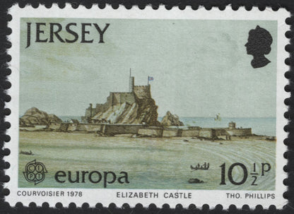 SCG5198 - Jersey 1978 Europa – Historic Forts and Castles (Set of 3)
