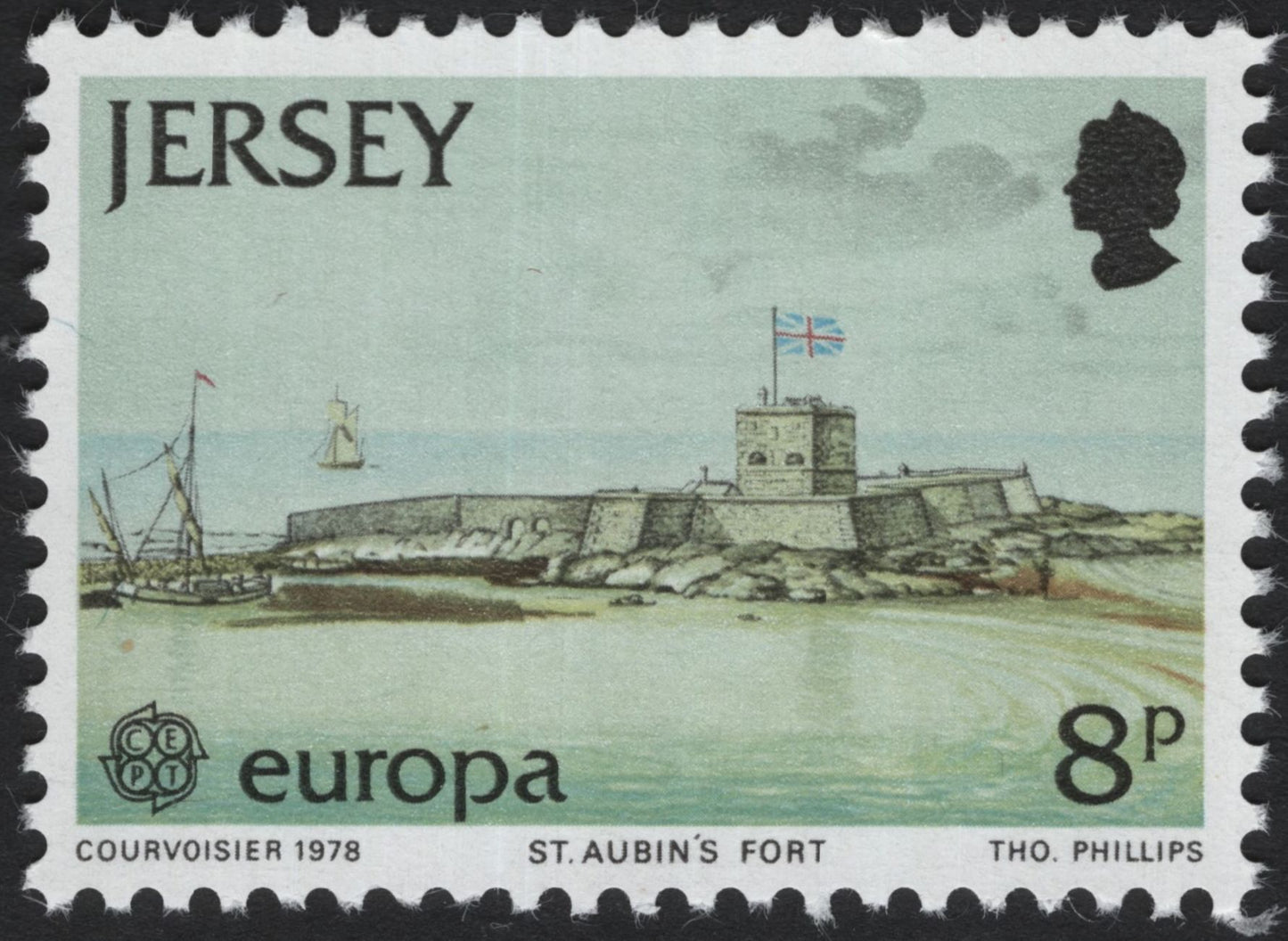 SCG5198 - Jersey 1978 Europa – Historic Forts and Castles (Set of 3)