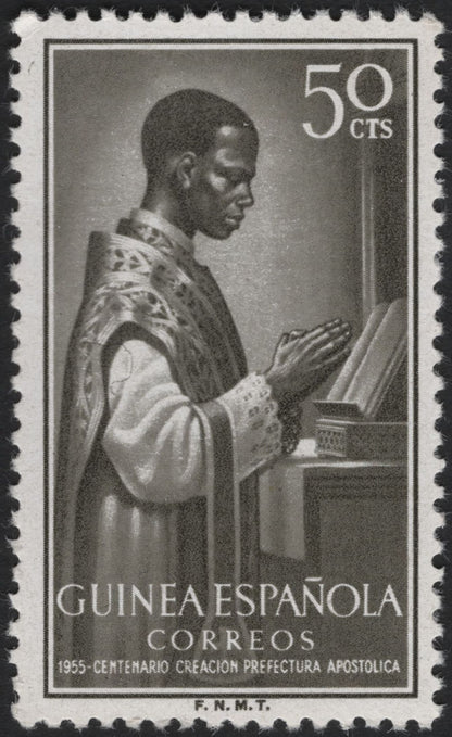 SCG5213 - Spanish Guinea 1955 – Centenary of the Apostolic Prefecture (Charity Issue)