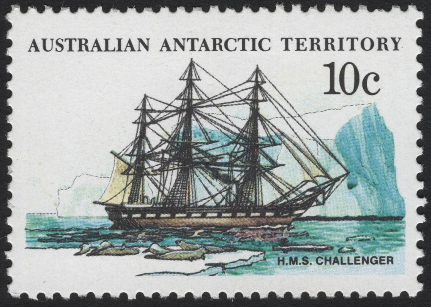 SCG5218 - Australian Antarctic Territory – Exploration Ships (H.M.S. Challenger & S.Y. Nimrod), 1979
