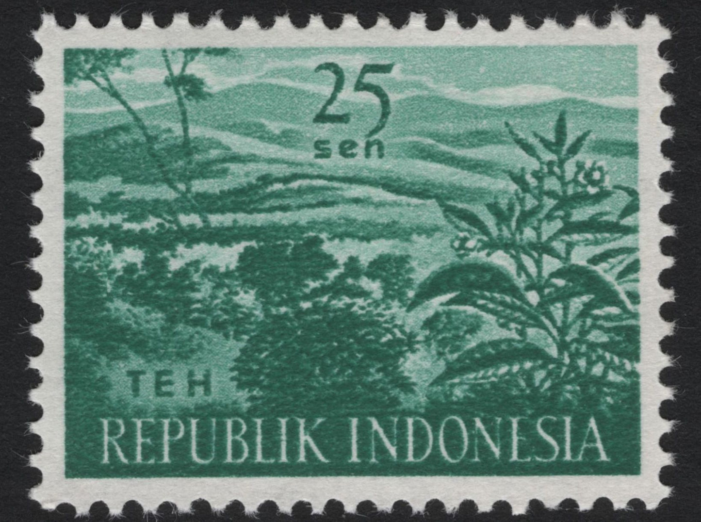 SCG5215 - Indonesia – Agricultural Products Definitives (1950s–60s)