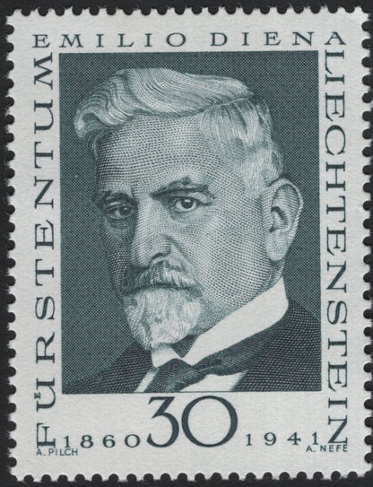 SCG5331 - Liechtenstein 1967 – Famous Personalities Definitives