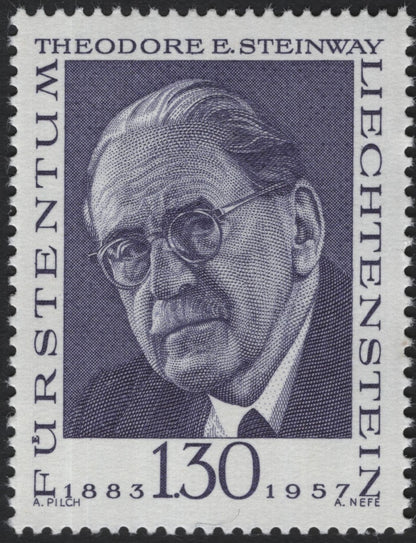 SCG5331 - Liechtenstein 1967 – Famous Personalities Definitives