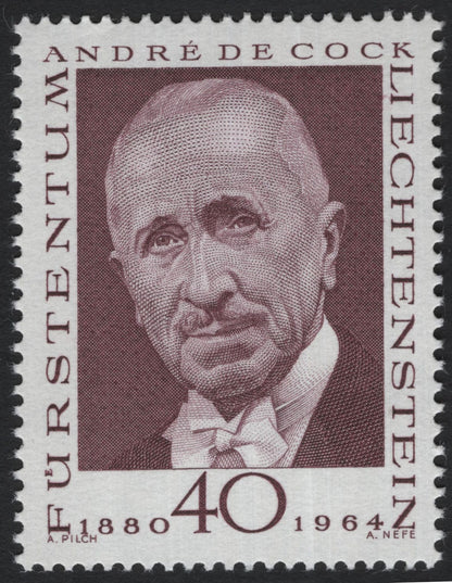 SCG5331 - Liechtenstein 1967 – Famous Personalities Definitives
