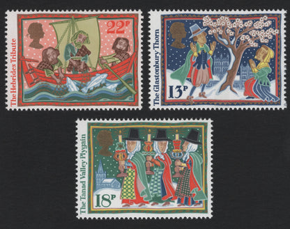 SCG5334 - Great Britain 1986 Christmas Customs Stamps