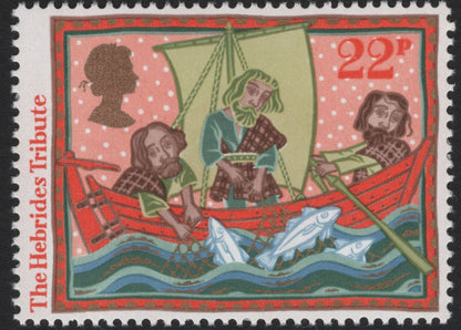 SCG5334 - Great Britain 1986 Christmas Customs Stamps