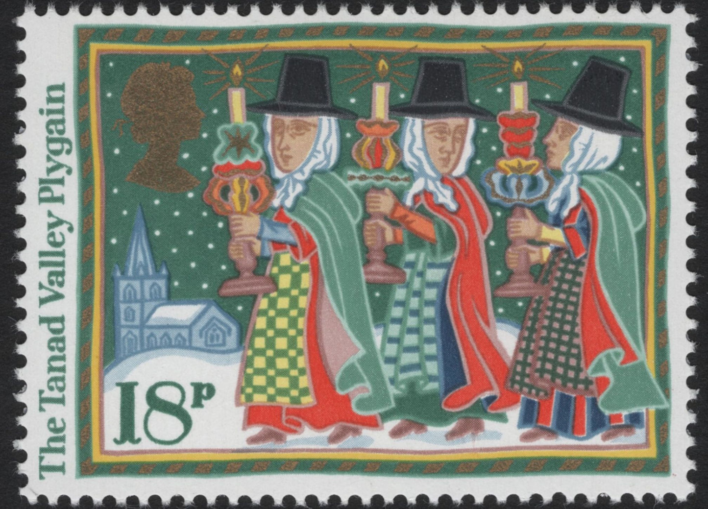 SCG5334 - Great Britain 1986 Christmas Customs Stamps